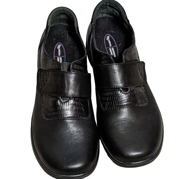 Aetrex Women's E820 Frances Single Strap Wide Flat hook & loop size 10 Wide - Picture 1 of 10